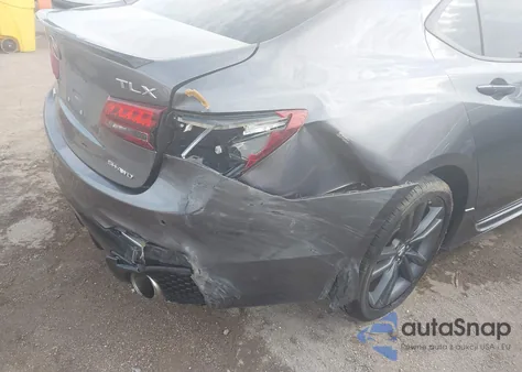 2018 Acura Tlx Tech A-Spec Pkgs z USA, uszkodzony, nr VIN 19UUB3F63JA001567